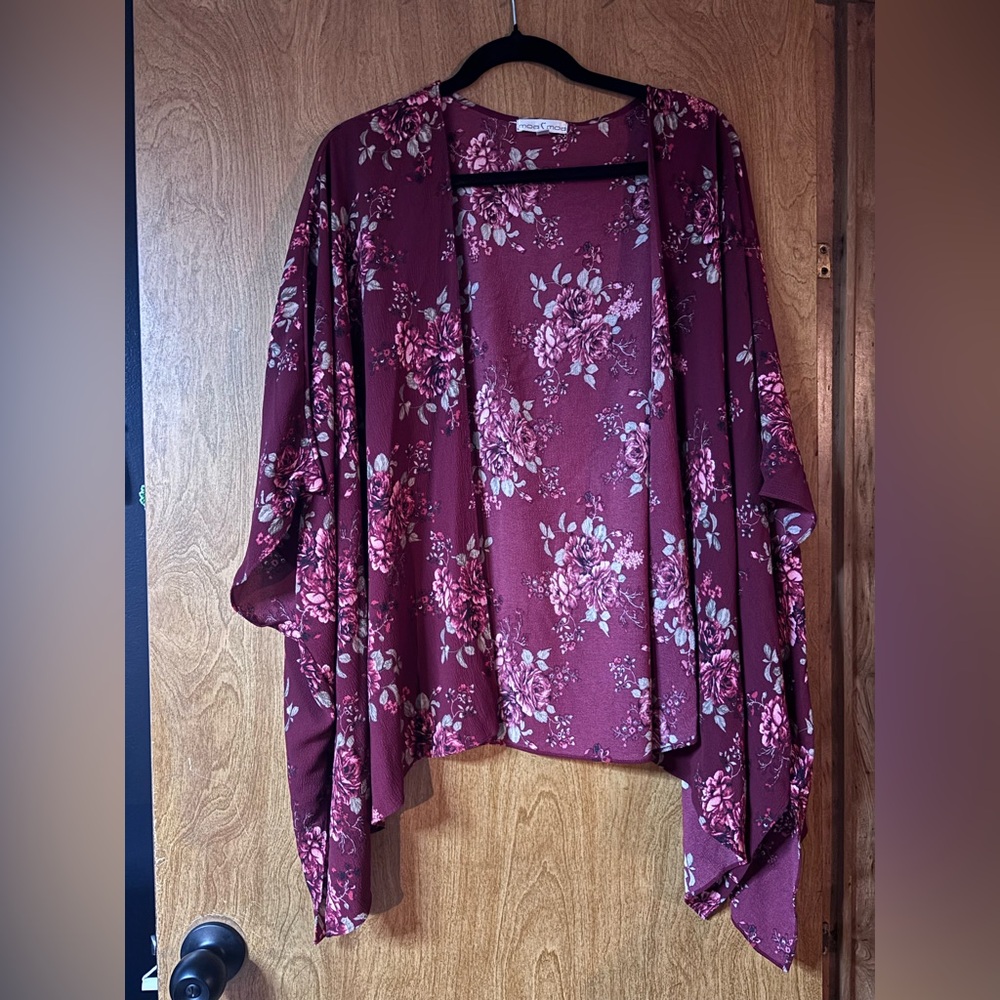 Floral kimono